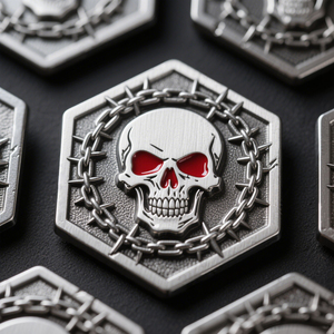 เข็มกลัดโลหะเคลือบโลโก้ออกแบบได้ตามที่ต้องการ - Product Image 4