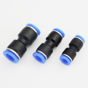 JIN PU-4ข้อต่อสวมเร็วทำจากพลาสติก6 8 10 12 14 16สำหรับชิ้นส่วนนิวเมติก - Product Image 1