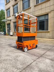 Plataforma Elevadora de Tijera Eléctrica Móvil de Alta Calidad, 12V, 20m, Portátil, de Acero, Capacidad de 500kg, para Trabajos en Altura - Product Image 4