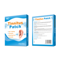 Patch auriculaire à usage externe pour les acouphènes, les maux d'oreille et la perte auditive – Soin et soulagement – 12 patchs/boîte – Patch anti-acouphènes