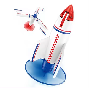 Toyhome gros bas prix électrique mousse fusée sûr et drôle volant fusée jouets enfant en plein air jeu fusée jouets pour enfants - Product Image 2