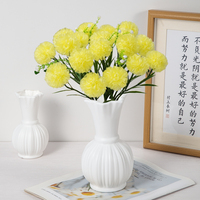 Vase à fleurs hydroponique créatif Yicai, moulage par soufflage, plastique résistant à l'eau, design moderne et luxueux pour mariage, vase de table