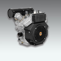 Moteur de bateau diesel Holfill HD2V92 22HP, norme Euro 5, 4 temps, démarrage électrique, multicylindre, refroidissement par air, haute performance