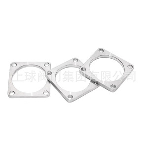Bridas Cuadradas de Acero Inoxidable 304 316 Hechas a Medida para Conexión por Soldadura, Superficie Pulida - Product Image 1