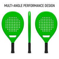 Raquette de beach tennis professionnelle en fibre de carbone, cadre de 38 mm, noyau en EVA, pagaie légère pour l'entraînement, 360 g
