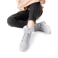 YL3766 Vente en gros de bottes d'hiver imperméables personnalisées pour l'extérieur, bottes décontractées de luxe pour femmes