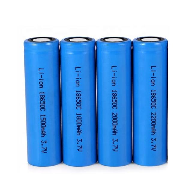 3.7V Lithium Ion Battery 18650 High Ratio Rechargeable