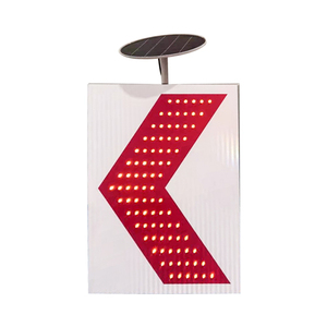 Panneaux de signalisation de signalisation réfléchissants solaires personnalisés en aluminium pour une meilleure visibilité - Product Image 1