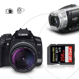 Tarjeta de memoria Extreme Pro SDXC de 170 MB/s de alta calidad para cámaras y cámaras de salpicadero Oferta al por mayor para C6 C10 U1U3 V30 <span class=keywords><strong>V60</strong></span> - Product Image 3