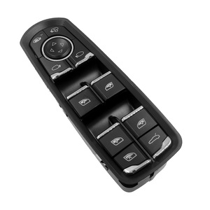<b>Window</b> Lift Switch For Porsche Cayenne Driver Side Black ABS Control <b>Panel</b> - Product Image 2