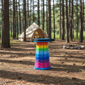 Ghế xếp dã ngoại câu cá du lịch hiện đại YIXIN <span class=keywords><strong>2026</strong></span> bằng nhựa - Ghế ngoài trời di động gấp gọn - Product Image 5