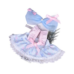 Vente en gros de peluches créatives style dessin animé, poupées habillées, jouets pour bébés à la mode avec accessoires charmants - Product Image 5