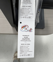 Imprimante d'étiquettes et de codes-barres à format étroit haute vitesse C8030, machine d'impression à jet d'encre EPSON CMYK pour produits commerciaux