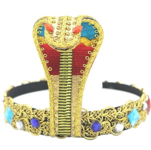 <span class=keywords><strong>Diadema</strong></span> Elástica con Serpiente, Accesorio de Disfraz de <span class=keywords><strong>Cleopatra</strong></span> Egipcia - Product Image 1
