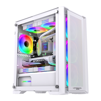 Boîtier d'ordinateur de bureau Micro ATX Lovingcool, haute qualité, prix abordable, vente chaude, châssis PC MATX, échantillon gratuit