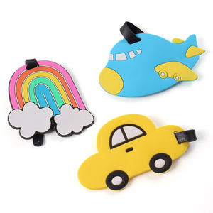 طباعة مخصصة دائم رسالة حقيبة الأمتعة علامة الاطفال الطائرة أساسيات السفر للطيران - Product Image 4