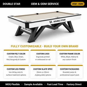 Mesas de Billar Personalizadas de 9 pies a Precio Razonable, Mesas de Billar Deportivas para Club, Mesa de Billar Maxima <span class=keywords><strong>8</strong></span>, Mesa de Snooker Comercial - Product Image 1