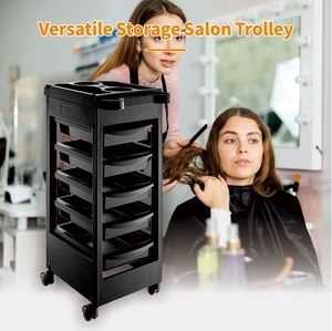 Nuevo Carro de Peluquería y Estética Multifuncional con Múltiples Niveles para Herramientas de Planchado - Product Image 2