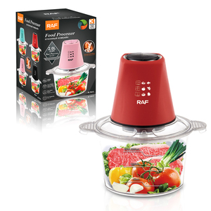 Raf Bốn Màu Sắc Tùy Chọn Bộ Xử Lý Thực Phẩm Lưỡi Sắc Nét Nhanh Chóng <span class=keywords><strong>Chop</strong></span> 2 L Công Suất Cấp Thực Phẩm Nhựa Lưu Vực Bộ Vi Xử Lý - Product Image 3