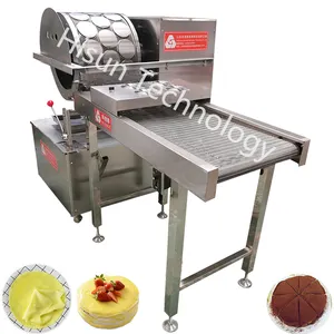 Macchina automatica per la produzione di torte in crepe mille macchina per la produzione di pancake industriale