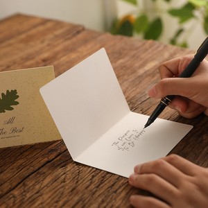 Logotipo personalizado impreso negocio gracias compra Tarjeta de compras papel de arte tarjeta de felicitación con diseño personalizado regalo clientes - Product Image 2
