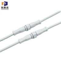 Connecteur M13 étanche, 2-8 broches, connecteur circulaire mâle/femelle, câble électrique, connecteur IP67