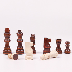Jeu <span class=keywords><strong>d</strong></span>'échecs <span class=keywords><strong>King</strong></span> 3 pouces jeu <span class=keywords><strong>d</strong></span>'échecs en bois 32 pièces pièces en bois <span class=keywords><strong>jeux</strong></span> de société de Table pour adultes et enfants - Product Image 1