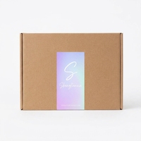 Vente en gros de papier de manteau d'impression laminé résistant à l'eau conteneur de stockage de vinyle boîtes-cadeaux étiquette autocollante pour l'emballage