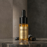 Ensemble d'emballages de luxe pour soins de la peau – Flacons compte-gouttes cylindriques fins en verre de 15 ml, 20 ml, 30 ml, 40 ml, 50 ml avec base lourde pour sérum, livrés avec boîte