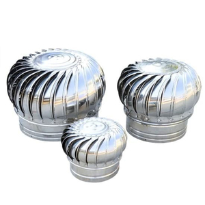 Ventilador de Techo sin Alimentación Eléctrica, Flujo Axial, Aluminio, Alta Temperatura, Turbina de Viento Eléctrica Centrífuga Industrial - Product Image 1