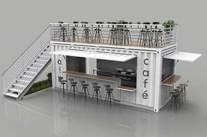 Moderno personalizzabile 20ft contenitore Cafe miglior prezzo per la tua caffetteria - Product Image 2