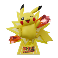 16er Großhandelsbox HOLLY BOX Pokémon Serie Glänzende Debüt 3D Kühlschrankmagnet Figuren Sammlerstücke Mystery Blind Box Überraschungsspielzeug