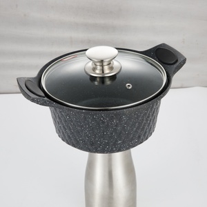 Juego de Utensilios de Cocina de 10 Piezas con Fondo de Aluminio Ecológico en Forma de Diamante, Ollas de Cocina Personalizadas con Fondo de Aluminio - Product Image 4