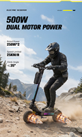 Livraison Gratuite Stock US UE OOTD T10 Pro Scooter Électrique Tout-Terrain Rapide pour Adultes Trotinette Électrique