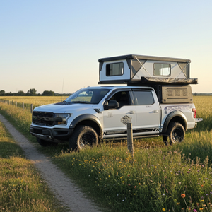 Carpa Ligera Plegable con Techo Rígido Impermeable para Camionetas, para 2 Personas, para Acampar al Aire Libre - Product Image 1
