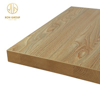 Vente chaude Café Carré Table Top Remplacement Restaurant Bureau Maison Supermarché Aire De Repos Table En Bois