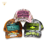 Casquette de sport de plein air 6 panneaux personnalisée en gros Casquette de baseball de haute qualité avec logo brodé Camo Polyester Gorras Classics