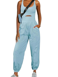 Mono Deportivo de Una Pieza para Mujer con Logotipo Personalizado, Control de Abdomen, Ajustado, Sexy, para Yoga, 100% Poliéster, Cuello en V Cruzado - Product Image 2