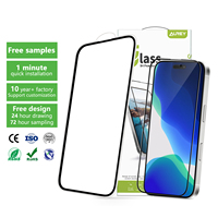 Film de protection d'écran en verre trempé anti-rayures HD Premium 2.5D 9H anti-explosion pour iPhone 16 Pro Max