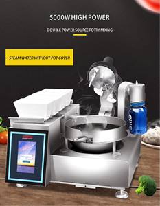 SEMIKRON Equipo de cocina comercial totalmente automático Máquina de wok de cocina inteligente Una persona opera tres cocinas Sin necesidad de chef - Product Image 3