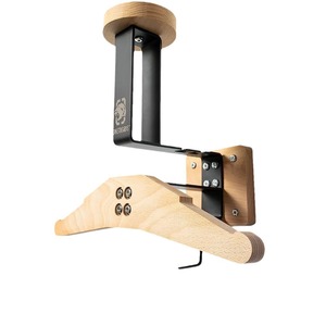 <b>Wooden</b> Wall Mounted <b>Coat</b> Rack With Helmet Holder And Key <b>Hooks</b> For Motorcycle Gear Storage - Product Image 5