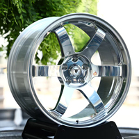 Jantes de voiture monobloc en alliage forgé Polished Deep Dish Racing Te37 Sl pour Lexus Is300 Is350 Is500 Rc350 Rc F