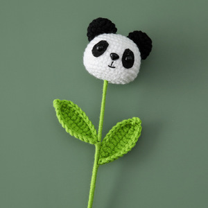 2025 New Children's Day Handmade Crochet Animal Toys Gift Custom Wool Cuddly Knitted Toy - Product Image 5