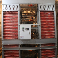 Cage à poulet en couches galvanisée à chaud de bonne qualité à 3 niveaux équipement d'élevage automatique avec prix d'usine pour l'élevage de poulet