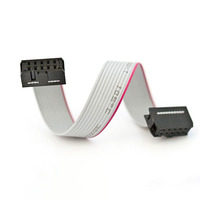 Cable plano personalizado de 20 pines, 2,54mm, UL, 2651, IDC