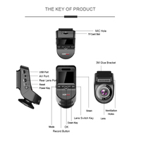 Espion 2023 Offre Spéciale mini auto adas système d'enregistrement vidéo caché voiture dvr caméra dash cams