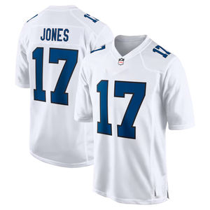 2026 Indianapolis Tundra Beyaz Moda Forması Karbon Siyah Özel Amerikan Futbolu Formaları Dikişli İşlemeli Gençlik Üniformaları - Product Image 3