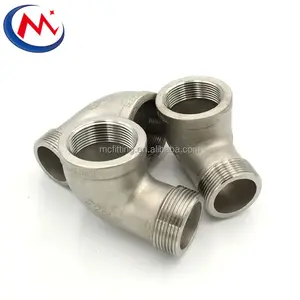 Manufacturer Stainless Steel Elbow 45 Degree Thread Ends Pipe Fittings Hot Sale