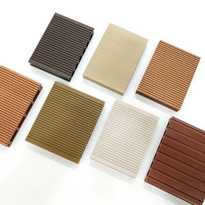 Rayas finas negras en relieve <span class=keywords><strong>WPC</strong></span> <span class=keywords><strong>Decking</strong></span> para exteriores Estructura hueca Resistencia al deslizamiento <span class=keywords><strong>140x25mm</strong></span> <span class=keywords><strong>WPC</strong></span> Floor <span class=keywords><strong>Decking</strong></span> para Patio Garden - Product Image 4