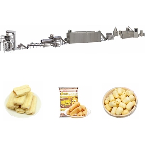 Automatic Corn Puff Making Machine Production Line Puffed Corn Twin Screw Extruder for <b>Cheese</b> Puffs Food - Product Image 1